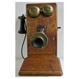 Oak Wall Telephone