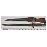 Antique Bayonet w/ Scabbard