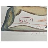 Marking on Dali Print