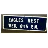Eagles Nest Sign