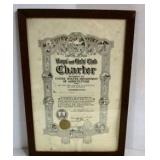 Boys Club Certificate