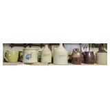 Stoneware Crocks & Jugs