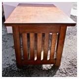 Side View of Library Table