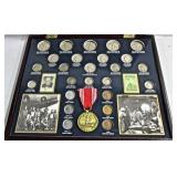 Close up of Contents of WWII Set