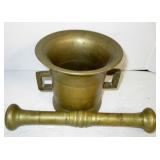 Brass Mortar & Pestle