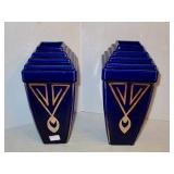 Pair of Art Deco Vases