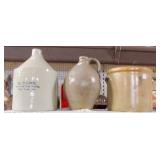 Stoneware Crocks & Jugs