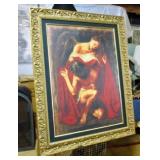 Large Oil On Canvas Painting