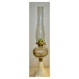 Oil Lamp w/ Marble Base