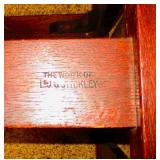 signature On Stickley Chair