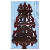 Walnut What-Not Shelf