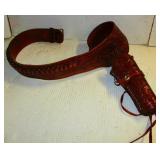 Hand Tooled Leather Holster