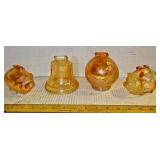 Carnival glass banks