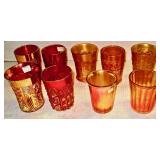 More Carnival Glass Tumblers