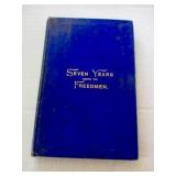 "7 Years Freedman" -1897