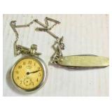 Pocket watch w/ chain