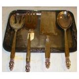 Silverplate Serving pieces