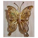 Sterling Butterfly Pin