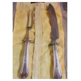 Sterling Handled Carving Set