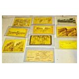Vintage Railroad Tickets, etc.