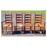 4 Ladderback Chairs