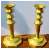 Pair of Brass Candlesticks