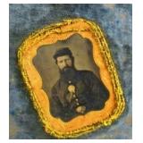 Image on Canteen/Folk Art