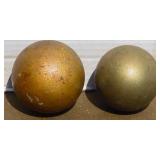 Vintage Cannon Balls