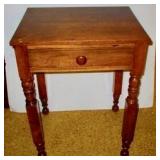 One Drawer Cherry Stand