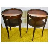 Pair of Mahogany Tales