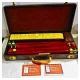 1943 MahJong Set.  Bakalite