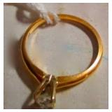 14 K Ring w/ Diamond