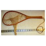 Vintage Wooden Fishing Net