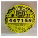 1933 Citizen Resident Badge