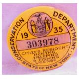 1935 Citizen Resident Badge