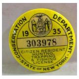 1935 Citizen Resident Badge
