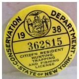 1938 Citizen Resident Badge