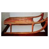 Early Wooden Sled