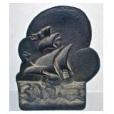 Cast Iron Door Stop-Ship