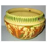 Roseville Pottery-Hanging Basket