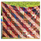 Log Cabin Quilt