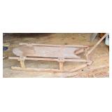 Wooden Ice Sled
