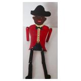 Dancing Wooden Figure 