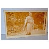 Vintage USMC Baseball Postcard
