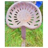 Metal tractor Seat