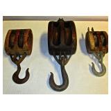 Antique Pulleys 
