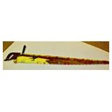 Folk Art Painted Saw