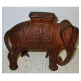 Cast Iron Elephant Bank