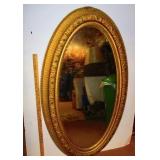 Large Oval Mirror