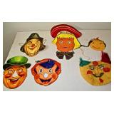 Vintage  Halloween Masks